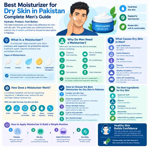 best moisturizer for dry skin in pakistan