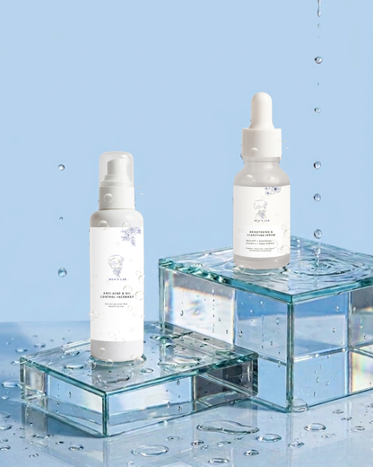 Brightening & Oil control Bundle(Brightening Serum+Anti Acne & Oil control Face Wash)
