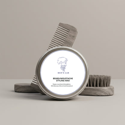 Anti hairfall & beard care Bundle (Anti Hair Fall Serum + Beard/Moustache Wax)
